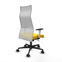 Piqueras y Crespo Chaise de Bureau Albacete Jaune et Blanc