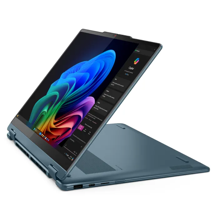 Lenovo Yoga 7 14AKP10 - PC Portable 2-en-1 14" OLED Tactile, Windows 11, AMD Ryzen 7 AI 350, Copilot+, 16 Go RAM, 512 Go SSD - Clavier AZERTY Lenovo Yoga 7 14AKP10 - PC Portable 2-en-1 14" OLED Tactile, Windows 11, AMD Ryzen 7 AI 350, Copilot+, 16 Go RAM, 512 Go SSD - Clavier AZERTY