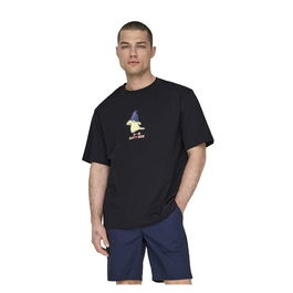 T-shirt à manches courtes homme Only & Sons Onslooney Rlx Noir