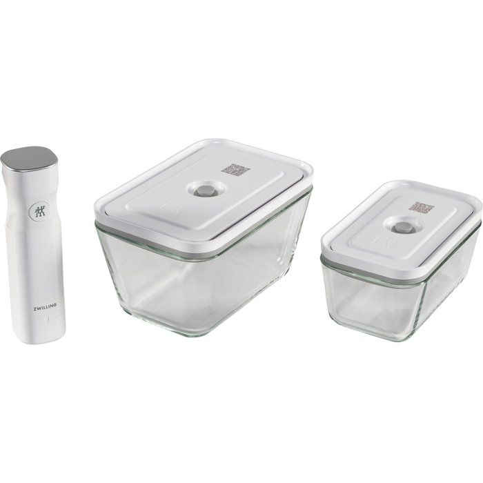 Zwilling Fresh & Save Kit de démarrage sous vide 7 pièces en verre Zwilling Fresh & Save Kit de démarrage sous vide 7 pièces en verre