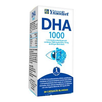 YNSADIET DHA 1000mg 30 CAPS YNSADIET DHA 1000mg 30 CAPS
