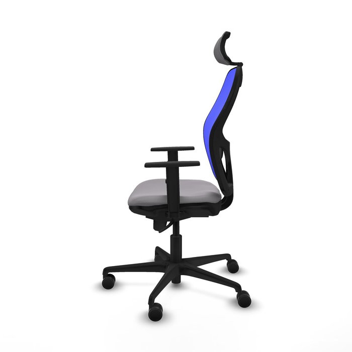 Piqueras y Crespo 1D036N2 Chaise de Bureau avec Appui-tête Gris Piqueras y Crespo 1D036N2 Chaise de Bureau avec Appui-tête Gris