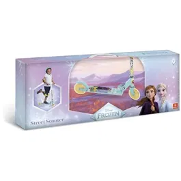 Mondo Trottinette pour enfant La Reine des Neiges 2 roues, pliable, guidon réglable, frein arrière, 12 cm, max 50 kg