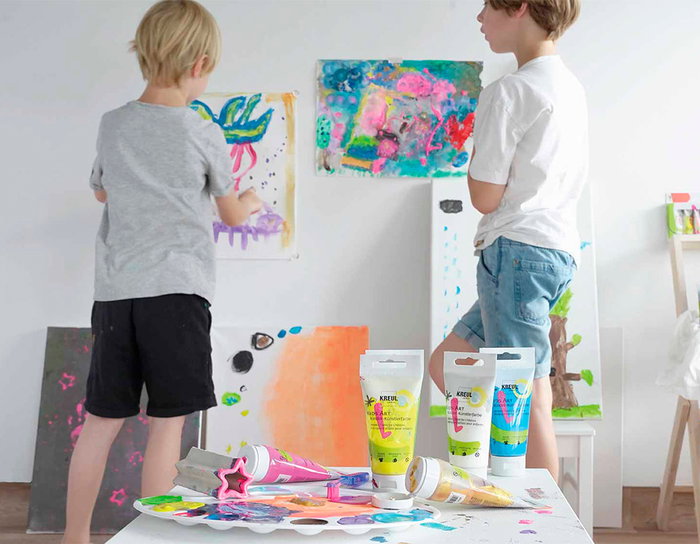Kreul Kids Art Peinture pour enfants Bleu royal 75ml