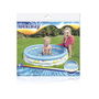 Bestway Piscine Gonflable Enfant 3 Anneaux Coral 102x25 cm +2 Ans Jardin 51008