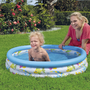 Bestway 51008 Piscine Gonflable Enfant 3 Anneaux Corail 102x25 cm +2 Ans Jardin