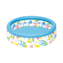 Bestway 51008 Piscine Gonflable Enfant 3 Anneaux Corail 102x25 cm +2 Ans Jardin