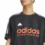 T-shirt à manches courtes homme Adidas House Of Tiro Jacquard Jersey Noir