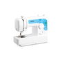 Brother J14S - Machine à coudre mécanique automatique, 14 programmes de points, boutonnière automatique 4 étapes, éclairage LED, couleur Blanc