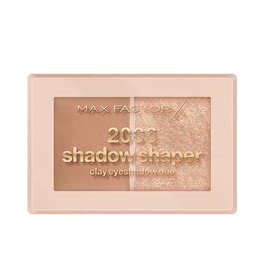 Max Factor Fard à paupières 2000 Calorie Shadow Shaper n°020 Bronze Glaze - Palette duo mate et brillant - 4 g