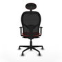 Piqueras y Crespo Chaise de Bureau 1D036G1 Orange Foncé