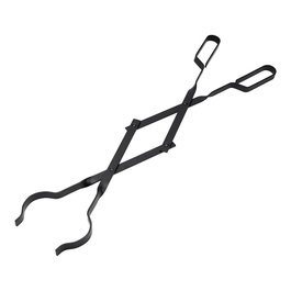 Edm Pince métallique pour cheminée noire, 63 cm