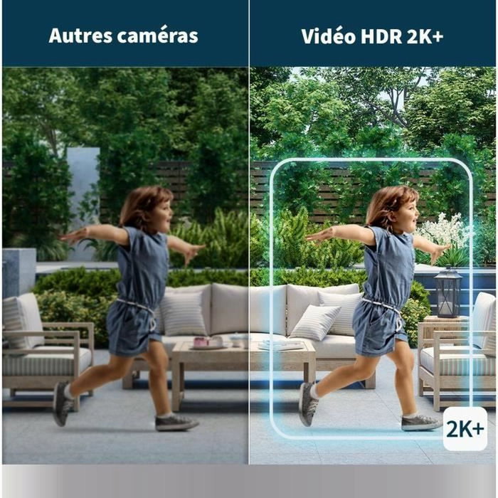 Arlo Pro 5 Pack de 2 caméras de sécurité extérieures avec vision nocturne couleur