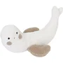 Tineo - Coussin de maternité 3 en 1 SHERPA en forme de phoque, pour allaitement et peluche, matière ultra douce