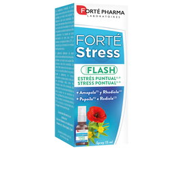 Forté Pharma Spray Flash Anti-Stress à la Rhodiola et Vitamine B3 - Soulagement Rapide 15 ml