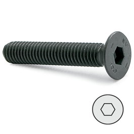 UCAFIX Tornillo Allen DIN 7991 M14 Noir
