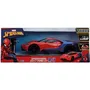 Dickie Toys Voiture Radiocommandée Ford GT Spider-Man 1/16 avec Télécommande 2.4 GHz et Batterie Rechargeable USB - Véhicule de Course pour Enfants