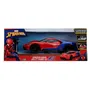 Dickie Toys Voiture Radiocommandée Ford GT Spider-Man 1/16 avec Télécommande 2.4 GHz et Batterie Rechargeable USB - Véhicule de Course pour Enfants