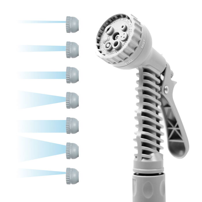 Pack Pistolet à Eau à Pression avec Réservoir 8 en 1 et Tuyau d’Arrosage Extensible InnovaGoods Pack Pistolet à Eau à Pression avec Réservoir 8 en 1 et Tuyau d’Arrosage Extensible InnovaGoods
