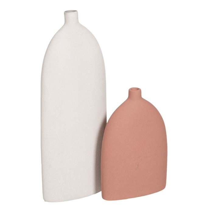 BigBuy Home Vase Terre cuite Céramique 24 x 7 x 33 cm BigBuy Home Vase Terre cuite Céramique 24 x 7 x 33 cm