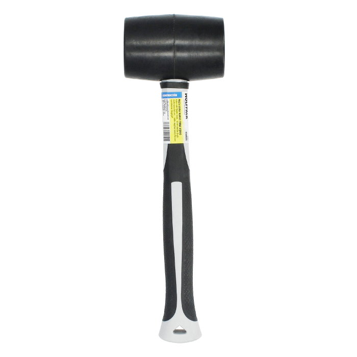 WOLFPACK LINEA PROFESIONAL Massette caoutchouc Maurer manche fibre de verre 500 g WOLFPACK LINEA PROFESIONAL Massette caoutchouc Maurer manche fibre de verre 500 g