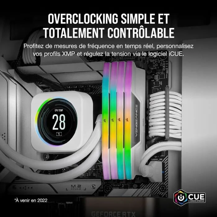 Mémoire RAM Corsair 32 GB DDR5 SDRAM DDR5 6000 MHz