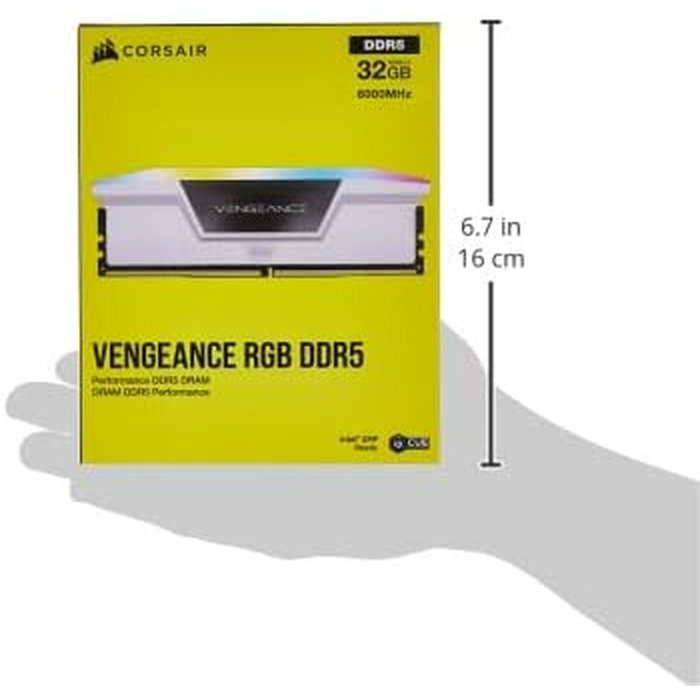 Mémoire RAM Corsair 32 GB DDR5 SDRAM DDR5 6000 MHz