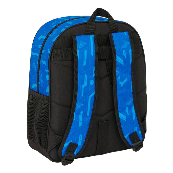 Cartable Hot Wheels Let's race Bleu Noir 32 x 38 x 12 cm Cartable Hot Wheels Let's race Bleu Noir 32 x 38 x 12 cm