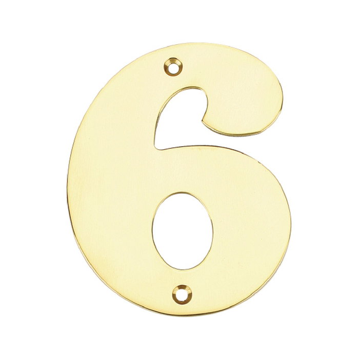 GSC Evolution Numéro de porte 6 en acier inoxydable, Titanio dorado GSC Evolution Numéro de porte 6 en acier inoxydable, Titanio dorado