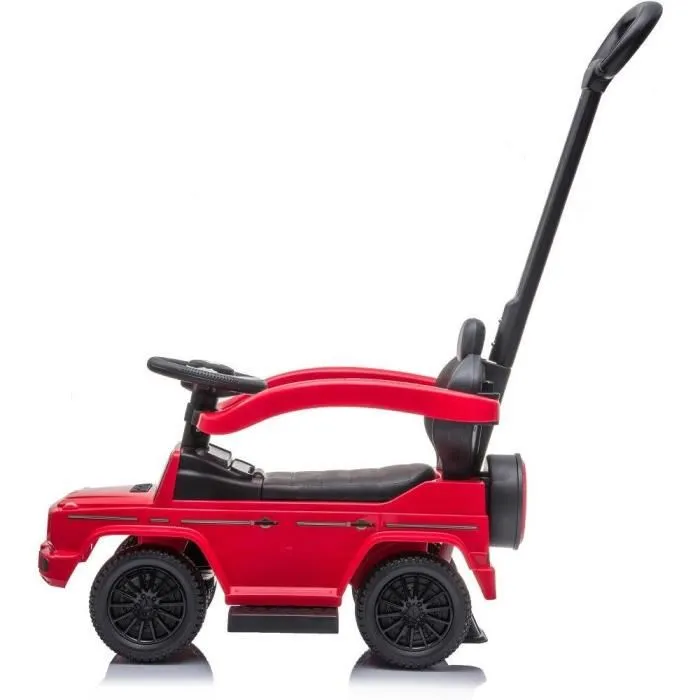 Buddy Toys BPC 5281 - Porteur enfant Mercedes G350d 3-en-1 avec sons et rangement, 82 x 43 x 95 cm, pour enfants de 2 à 5 ans (jusqu'à 25 kg)