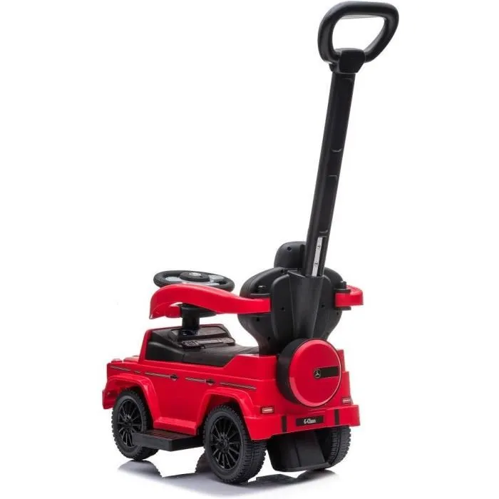 Buddy Toys BPC 5281 - Porteur enfant Mercedes G350d 3-en-1 avec sons et rangement, 82 x 43 x 95 cm, pour enfants de 2 à 5 ans (jusqu'à 25 kg)