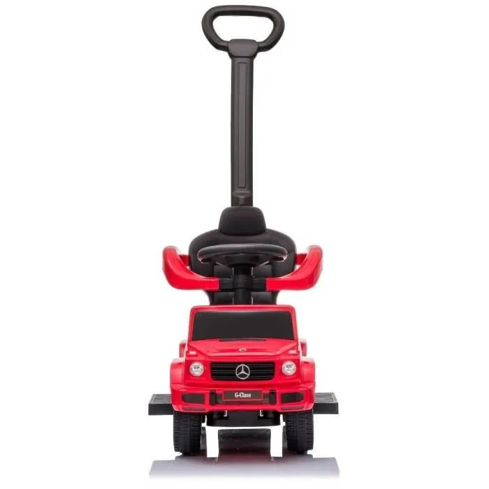 Buddy Toys BPC 5281 - Porteur enfant Mercedes G350d 3-en-1 avec sons et rangement, 82 x 43 x 95 cm, pour enfants de 2 à 5 ans (jusqu'à 25 kg)