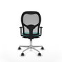 Piqueras y Crespo Chaise de Bureau 1D086N0 Turquoise