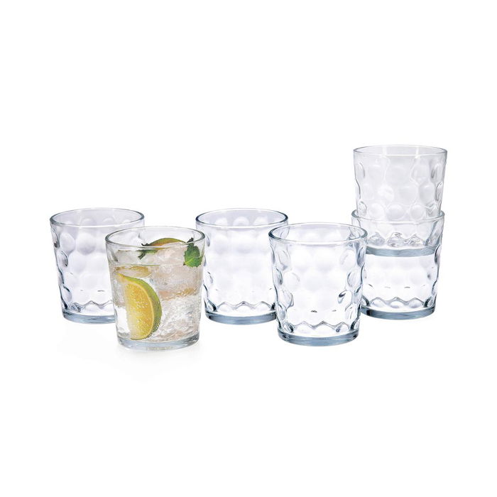 Set de Verres Quid Kata Transparent verre 260 ml 6 Pièces Set de Verres Quid Kata Transparent verre 260 ml 6 Pièces