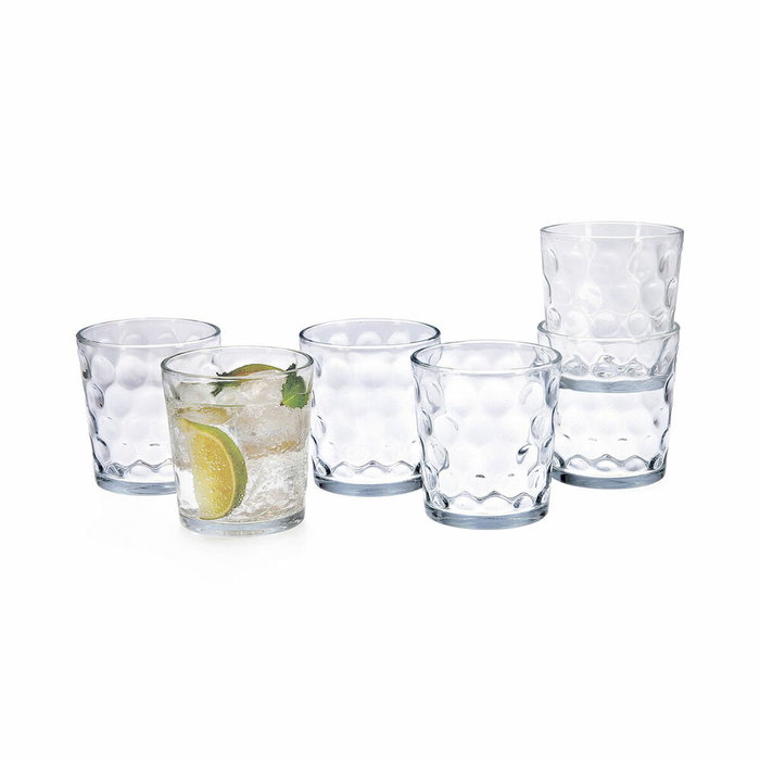 Quid Set de 6 Verres Bas Kata en Verre, 26 cL Quid Set de 6 Verres Bas Kata en Verre, 26 cL