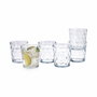 Quid Set de 6 Verres Bas Kata en Verre, 26 cL