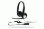 Logitech ClearChat Comfort - Casque USB avec micro à annulation de bruit rotatif et coussins confortables pour appels et musique