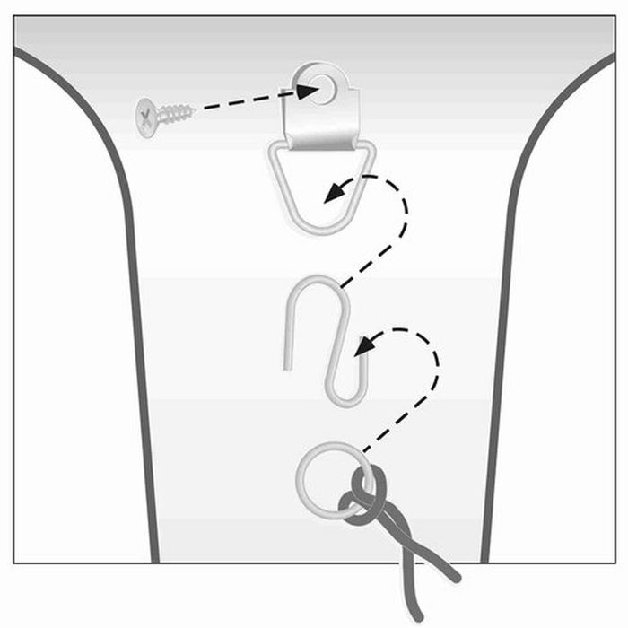 Filet de sécurité Trixie Noir 120 × 100 CM Filet de sécurité Trixie Noir 120 × 100 CM