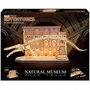 Revell Tiny Adventures - Puzzle 3D en bois Natural Museum - Baleine Bleue avec éclairage LED - 222 pièces - Décoration et loisir créatif