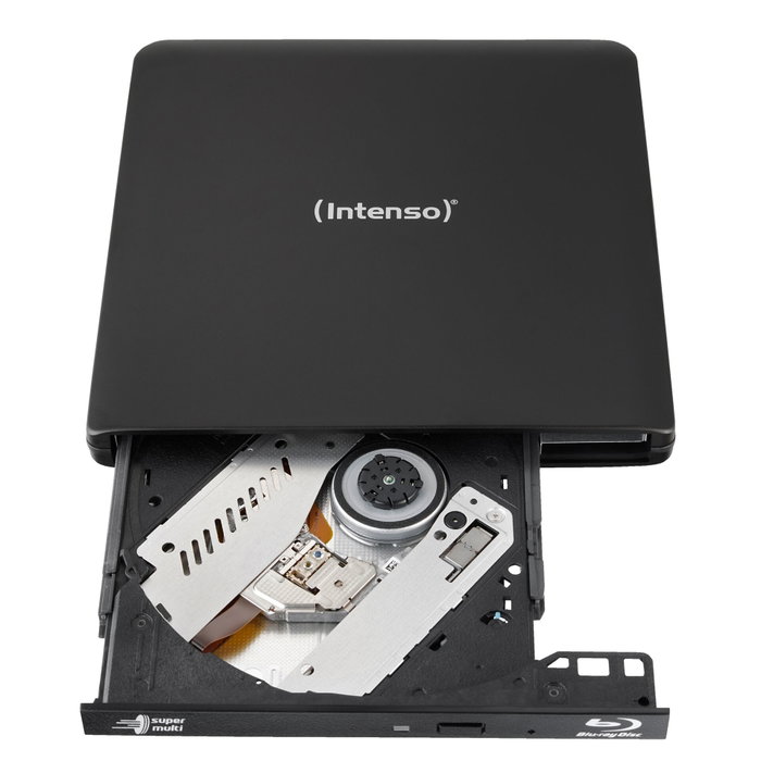 Intenso EOD 500BD SLIM Graveur Blu-ray/DVD/CD Externe en Aluminium Noir Intenso EOD 500BD SLIM Graveur Blu-ray/DVD/CD Externe en Aluminium Noir