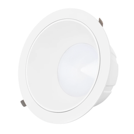Downlight LED circulaire 40W 5600Lm 4000K Antéblouissement UGR19