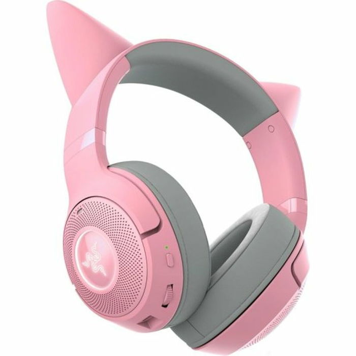 Razer Casque audio Kraken Kitty V2 BT RZ04-04860100-R3M1 avec oreillettes de chat et éclairage RGB - Rose Razer Casque audio Kraken Kitty V2 BT RZ04-04860100-R3M1 avec oreillettes de chat et éclairage RGB - Rose