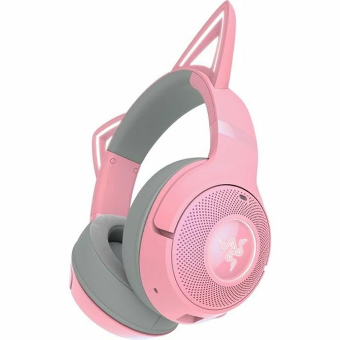 Razer Casque audio Kraken Kitty V2 BT RZ04-04860100-R3M1 avec oreillettes de chat et éclairage RGB - Rose Razer Casque audio Kraken Kitty V2 BT RZ04-04860100-R3M1 avec oreillettes de chat et éclairage RGB - Rose