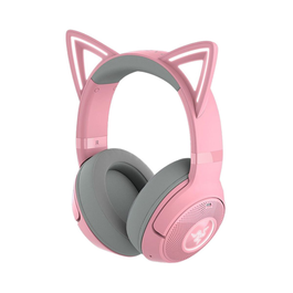 Razer Casque audio Kraken Kitty V2 BT RZ04-04860100-R3M1 avec oreillettes de chat et éclairage RGB - Rose