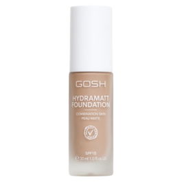 GOSH - Hydramatt - Fond de teint liquide mat - 30 ml - 012N Moyennement foncé avec SPF15 - Produit testeur