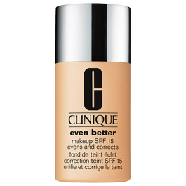 Clinique Even Better Make-up Fond de Teint Liquide Hydratant SPF 15, Nuance 27 Caramel au Beurre, 30 ml, Sans Parabènes