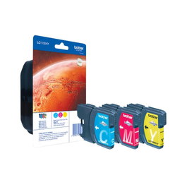 Brother Multipack de cartouches d'encre XL C,M,Y LC-1100HYRBWBP