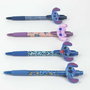 Stitch Pack x4 - 4 stylos à bille personnalisés Stitch - Multicolore - Âge recommandé 3-12 ans - Matière plastique/caoutchouc