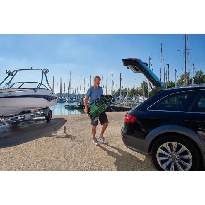 Bosch AdvancedAquatak - Nettoyeur haute pression 2200 W 150 bars 500 L/h - Moteur asynchrone, pompe quad 4 cylindres aluminium