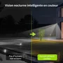 Beans View Caméra de surveillance D320 Dual 2K Extérieur WiFi